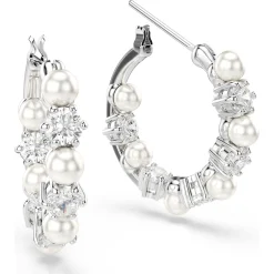 Matrix hoop earrings