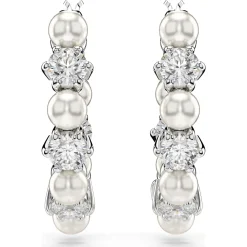 Matrix hoop earrings