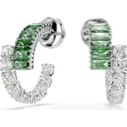 Matrix hoop earrings