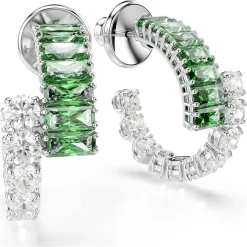 Matrix hoop earrings