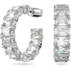 Matrix hoop earrings