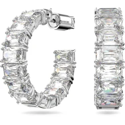 Matrix hoop earrings