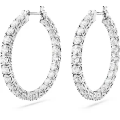 Matrix hoop earrings