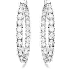 Matrix hoop earrings