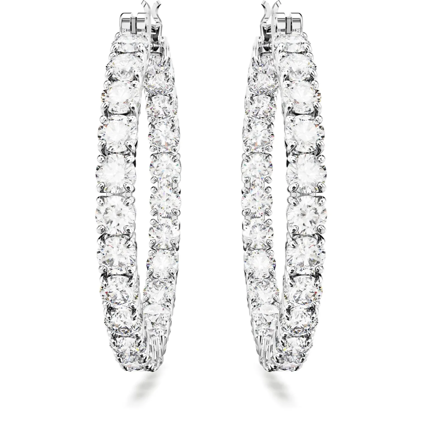Matrix hoop earrings