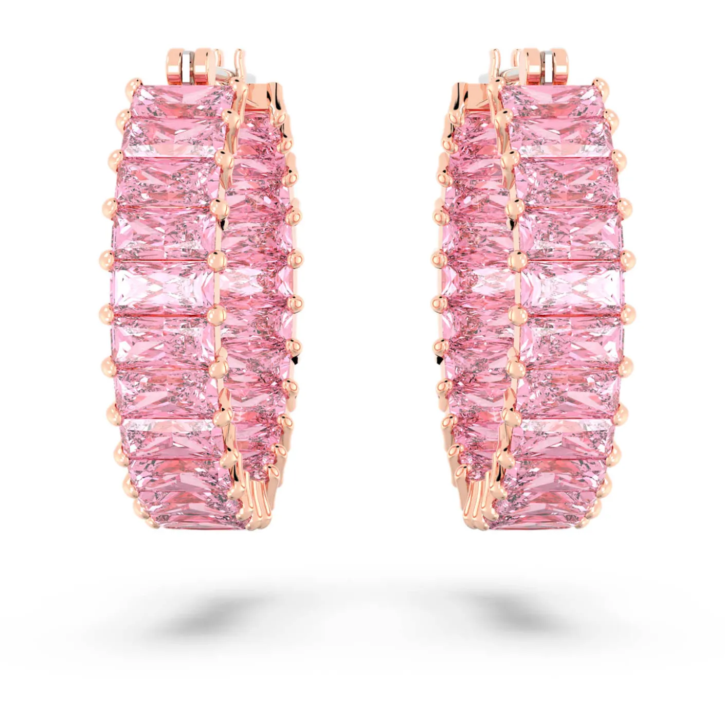 Matrix hoop earrings