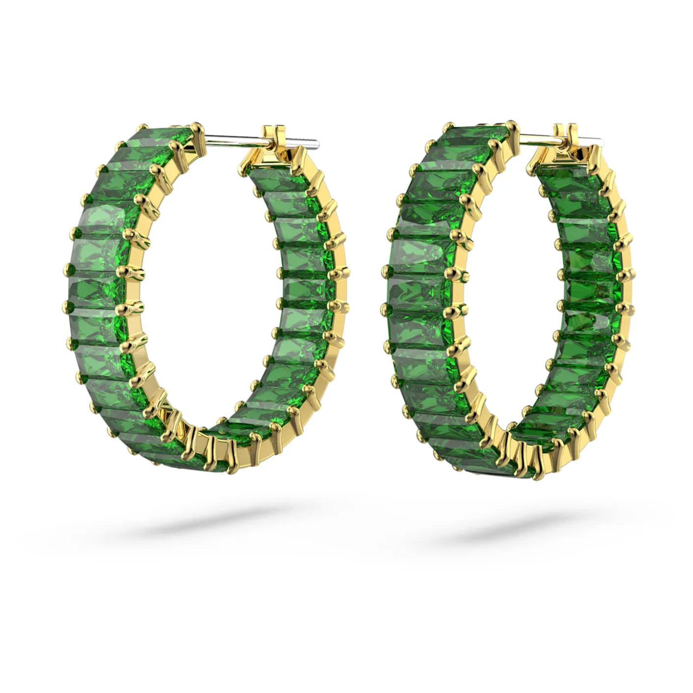 Matrix hoop earrings