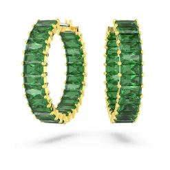 Matrix hoop earrings
