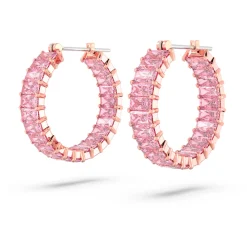 Matrix hoop earrings