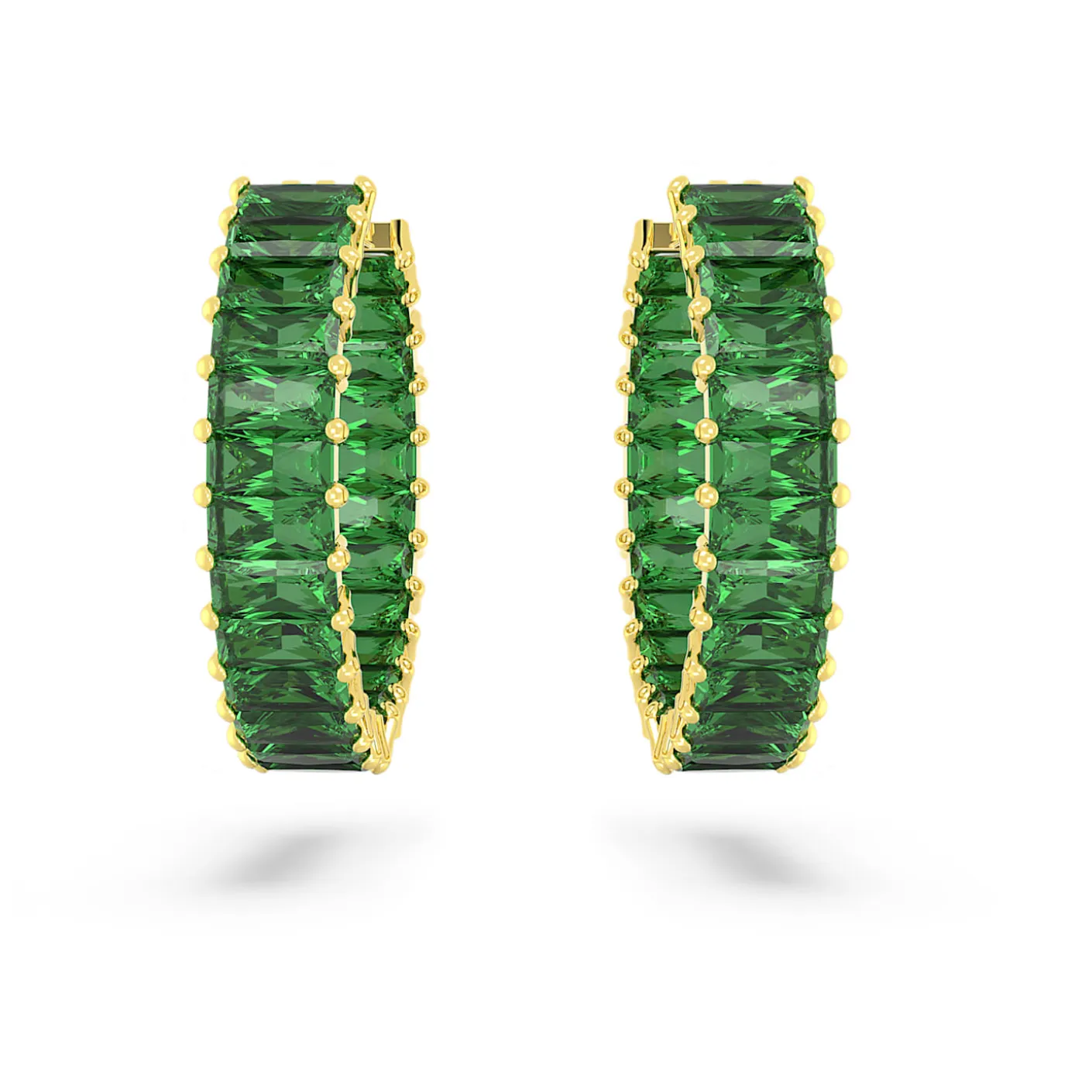 Matrix hoop earrings