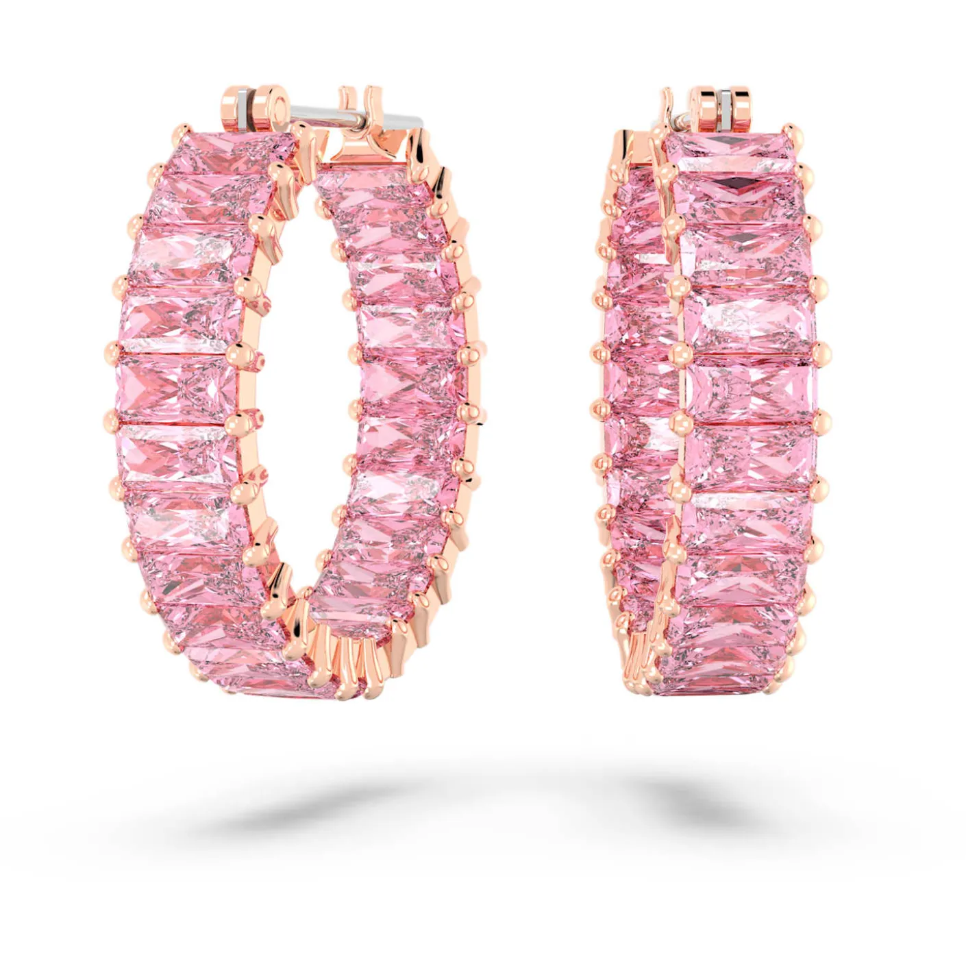 Matrix hoop earrings