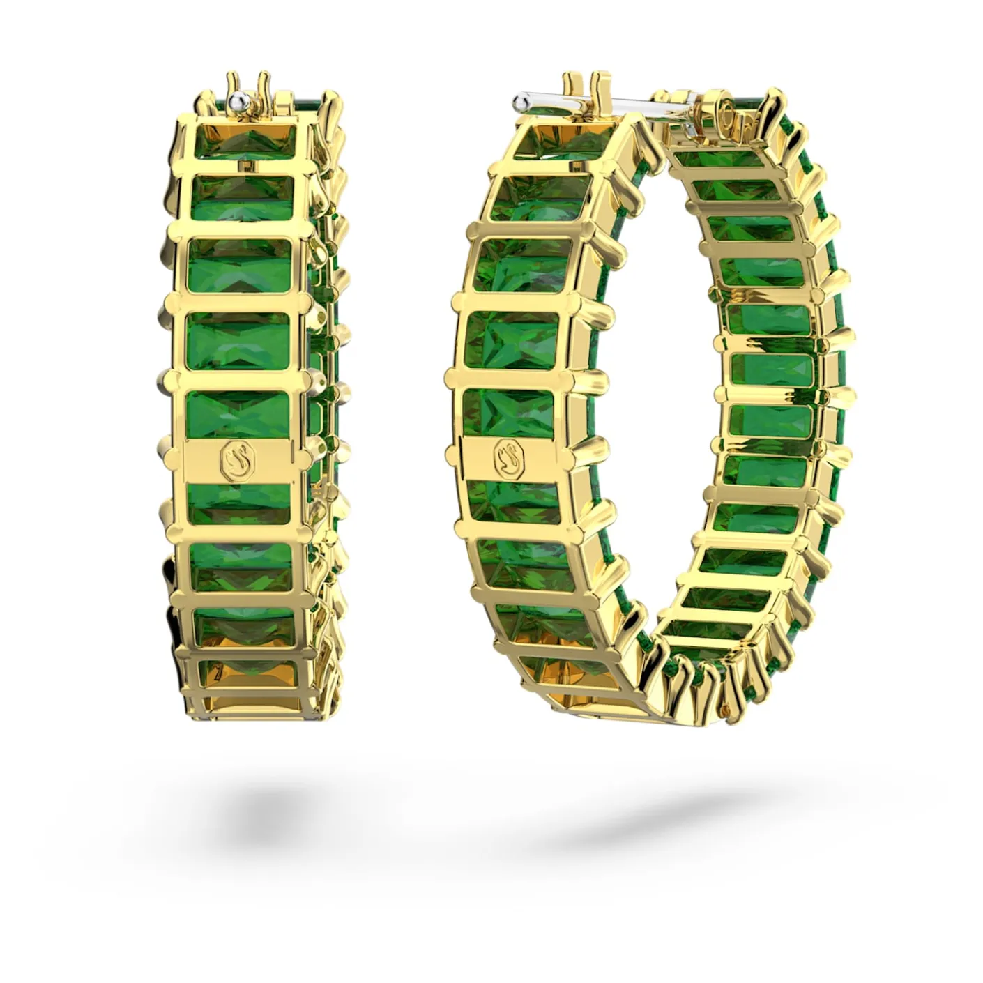 Matrix hoop earrings