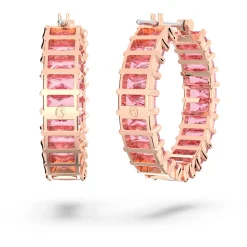 Matrix hoop earrings