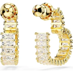 Matrix hoop earrings