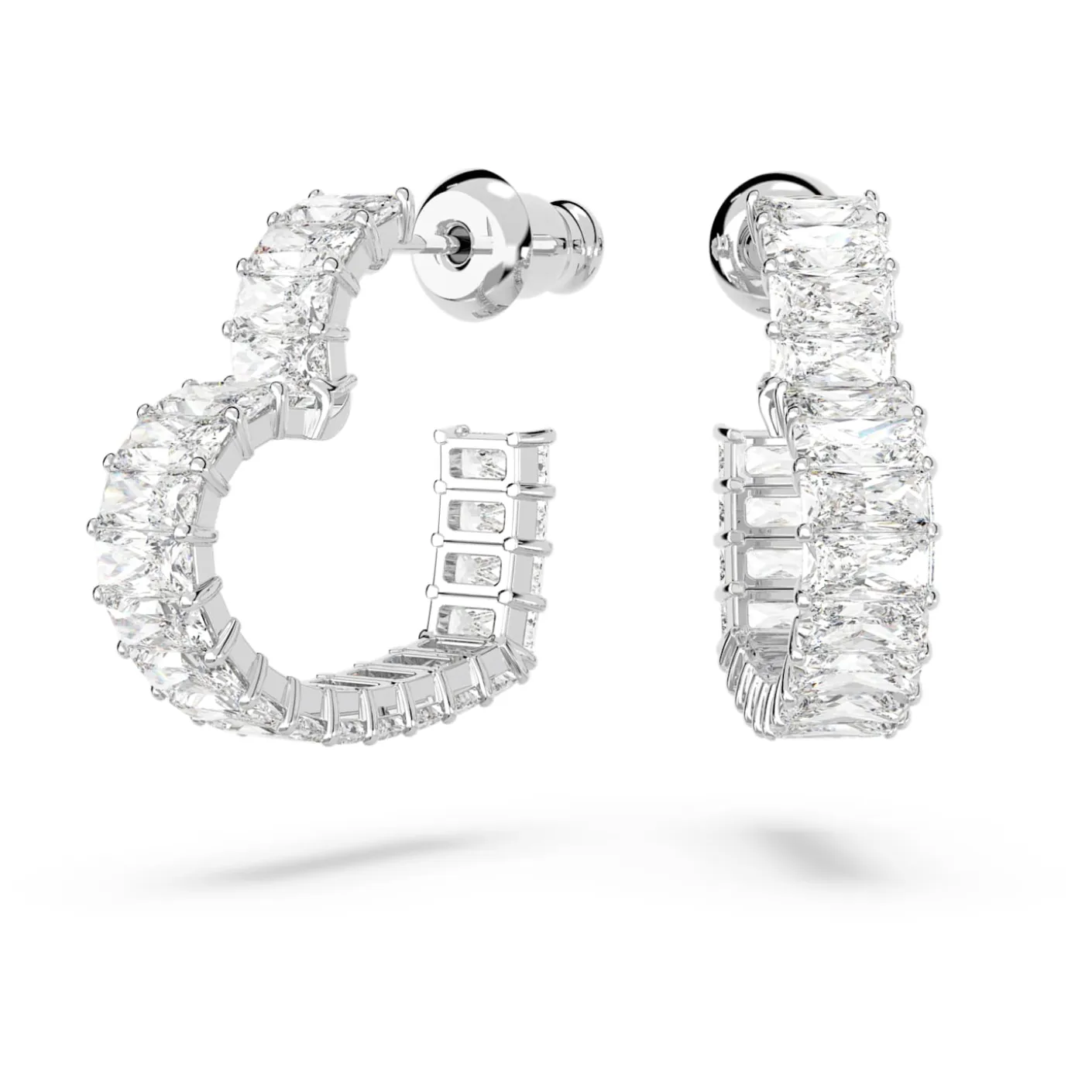 Matrix hoop earrings