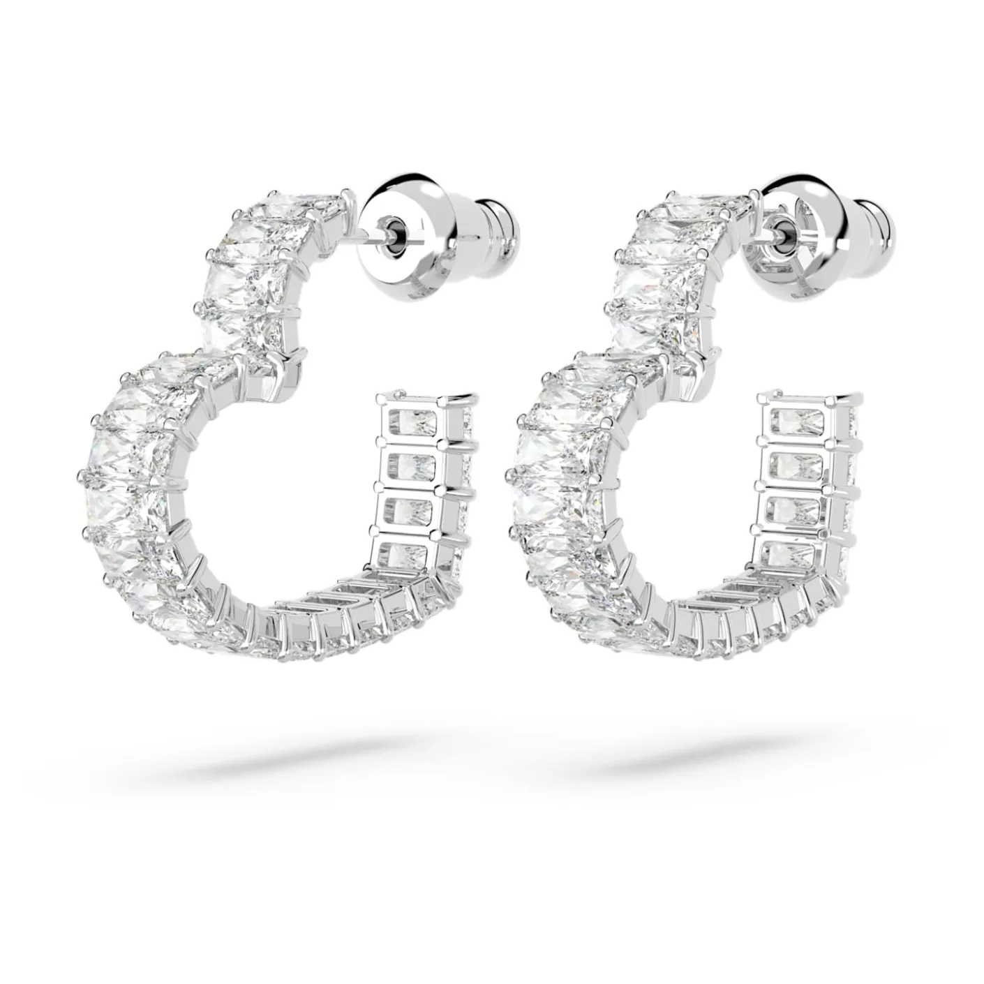 Matrix hoop earrings