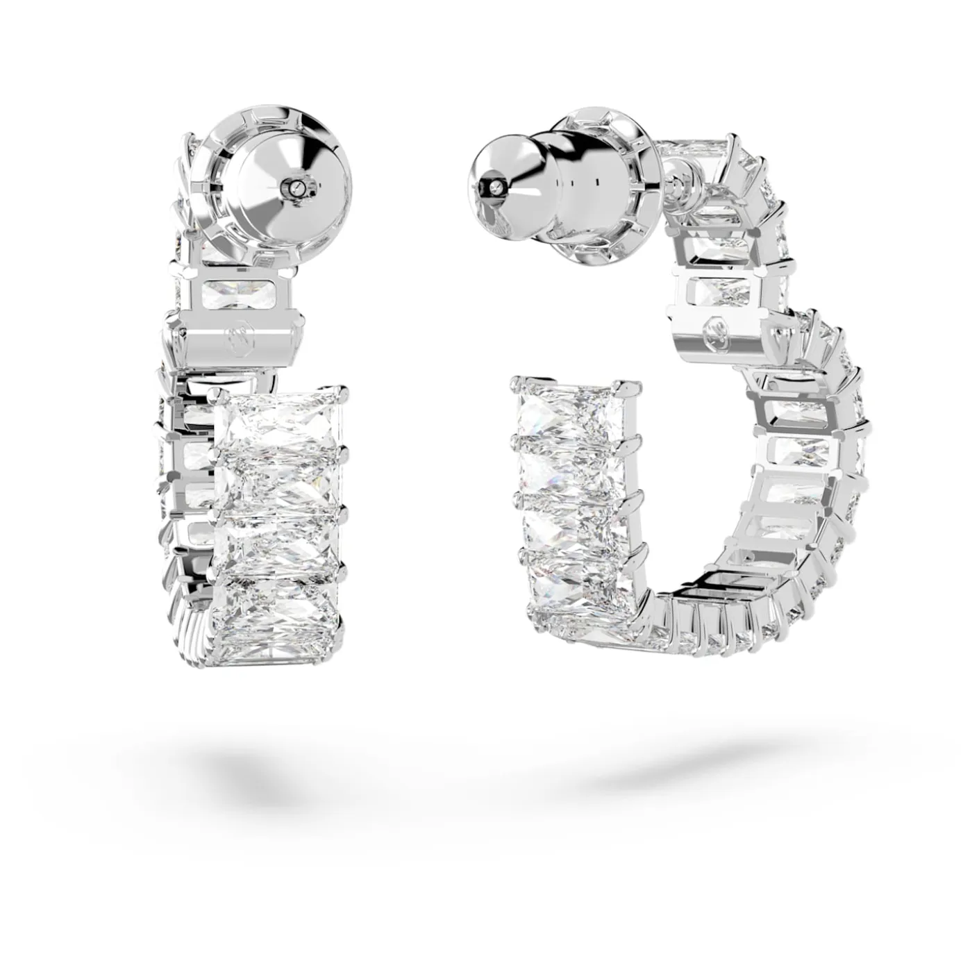 Matrix hoop earrings