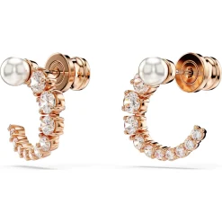 Matrix hoop earrings