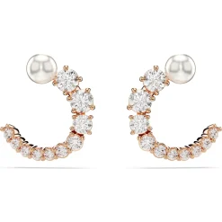 Matrix hoop earrings