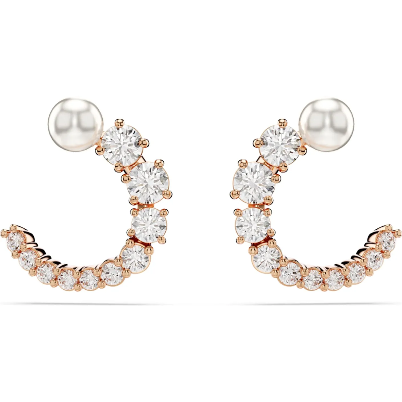 Matrix hoop earrings