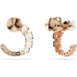 Matrix hoop earrings