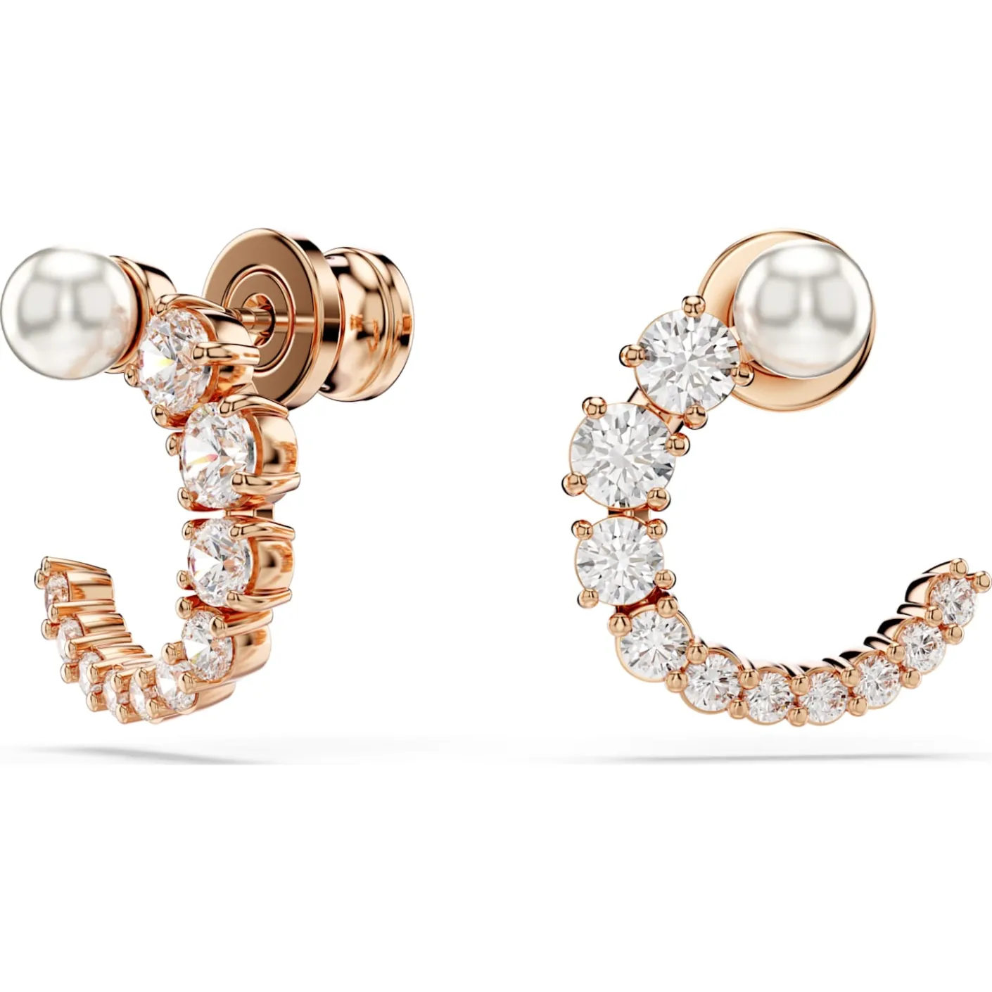Matrix hoop earrings