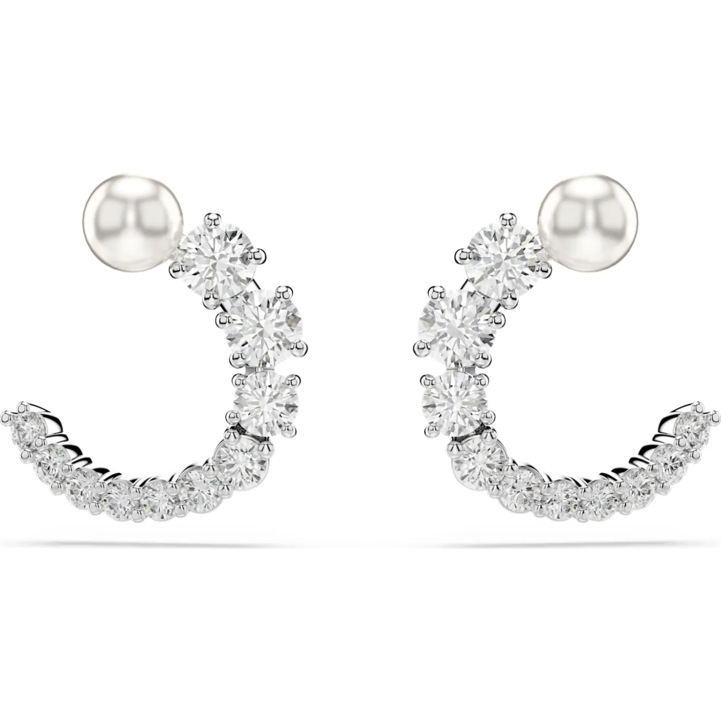Matrix hoop earrings