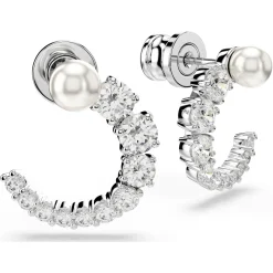 Matrix hoop earrings