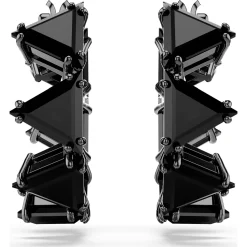 Matrix hoop earrings