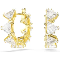 Matrix hoop earrings