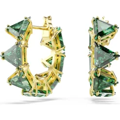 Matrix hoop earrings