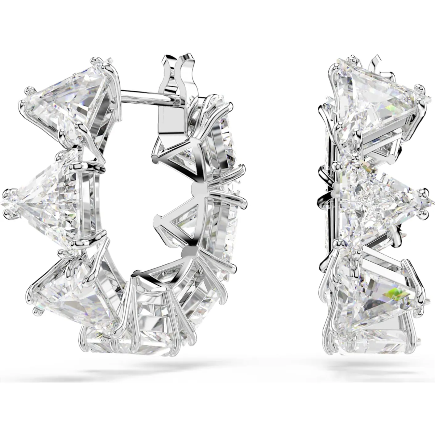 Matrix hoop earrings