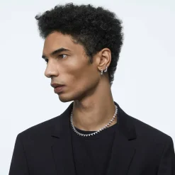 Matrix hoop earrings