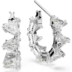 Matrix hoop earrings