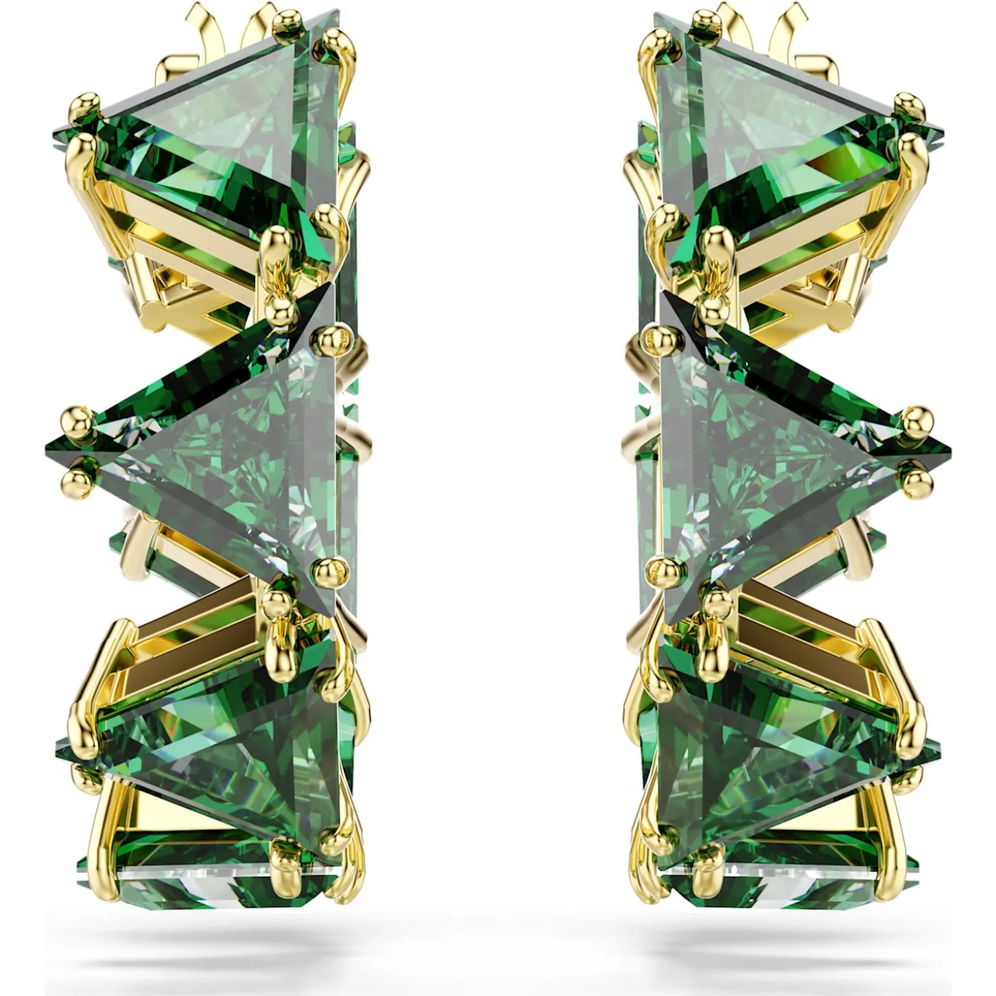 Matrix hoop earrings