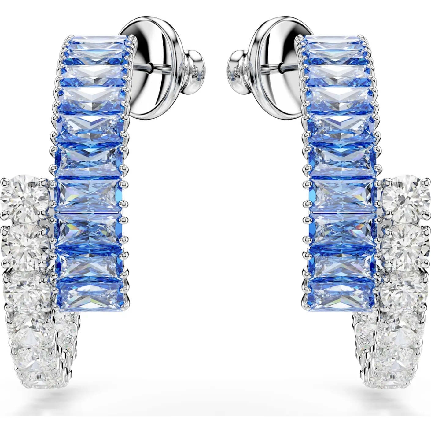 Matrix hoop earrings