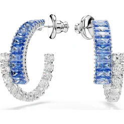 Matrix hoop earrings