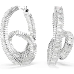 Matrix hoop earrings