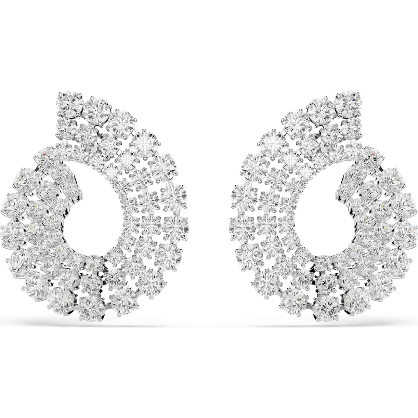 Matrix hoop earrings