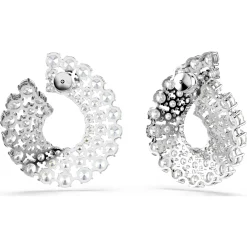 Matrix hoop earrings