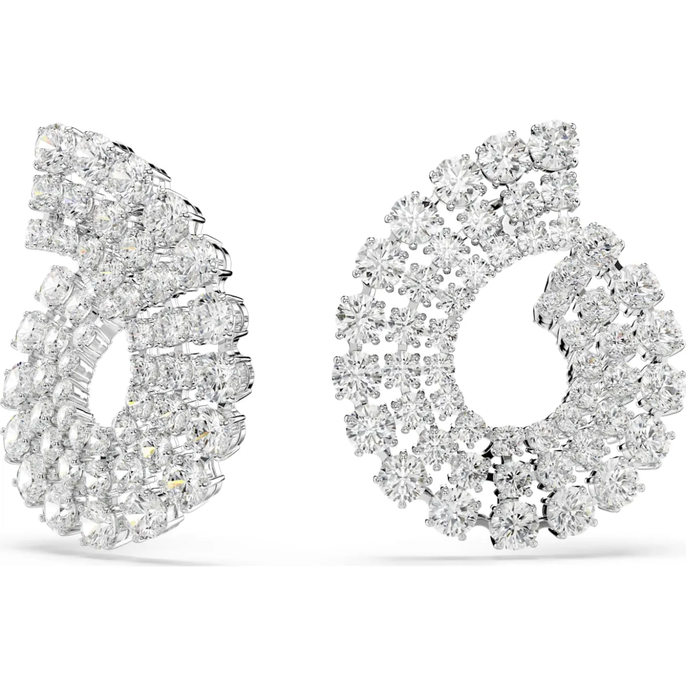 Matrix hoop earrings