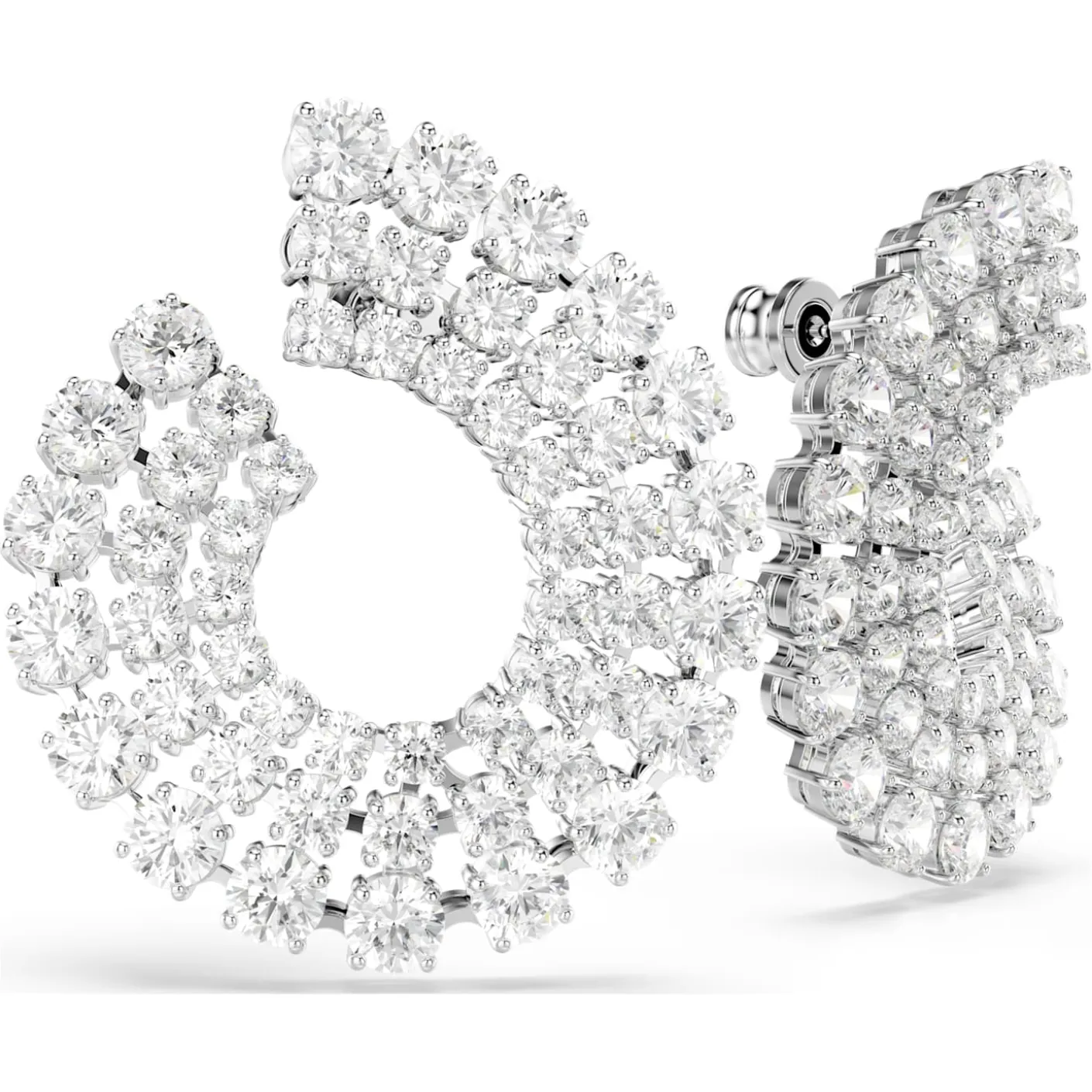 Matrix hoop earrings