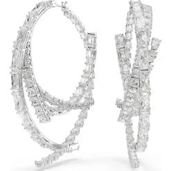 Matrix hoop earrings