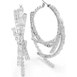Matrix hoop earrings