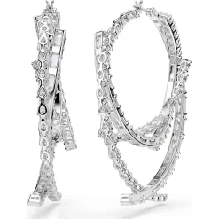 Matrix hoop earrings