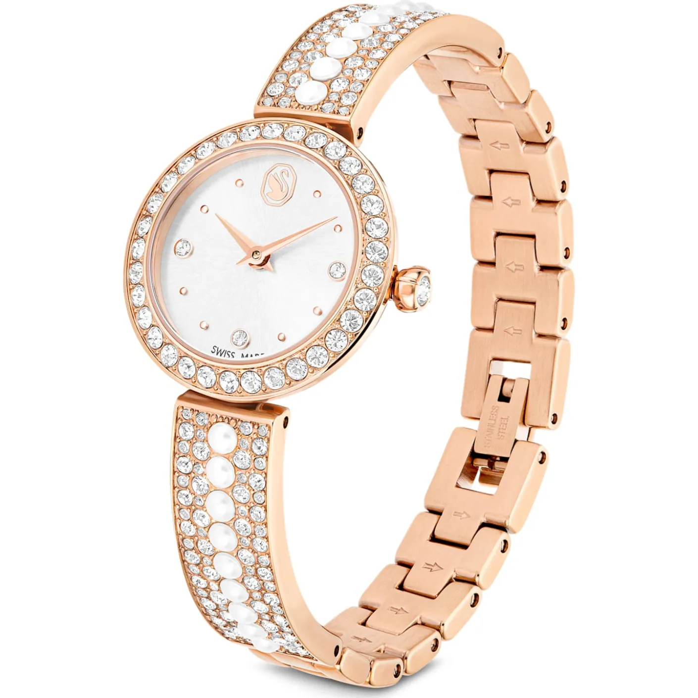 Matrix pearl bangle bangle watch