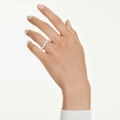Octagon band ring
