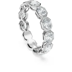 Octagon band ring