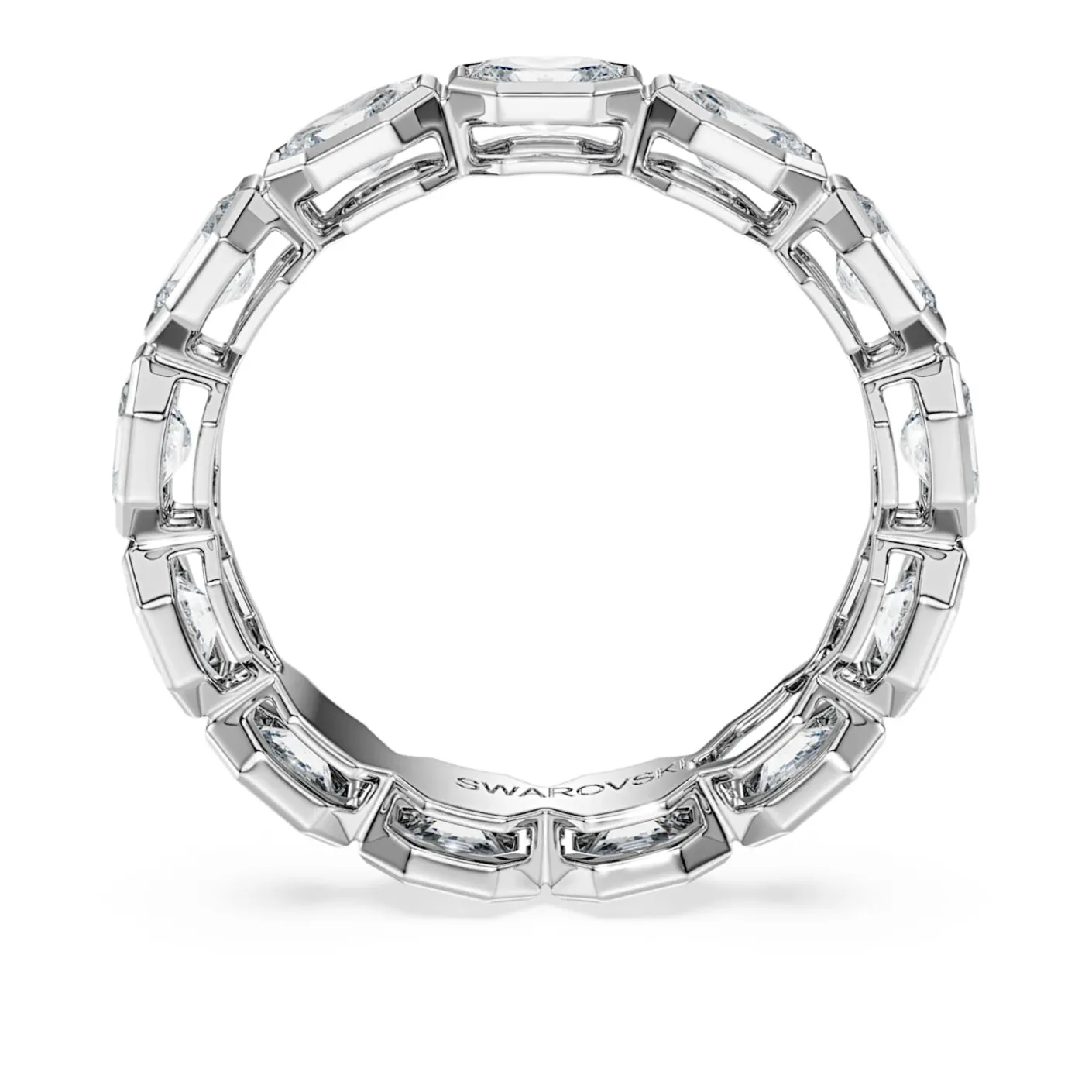 Octagon band ring