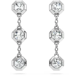 Octagon drop earrings